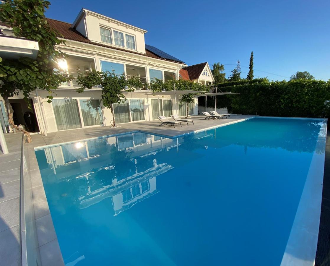 Villa über dem Bodensee - Hauptwohnung Lochau Exterior foto